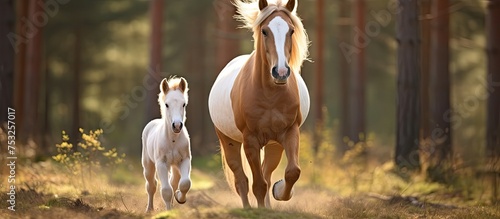 Majestic Mare and Foal Gall...
