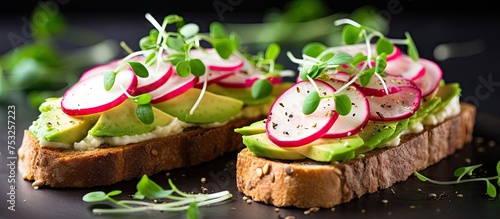Healthy Vegetarian Sandwich...