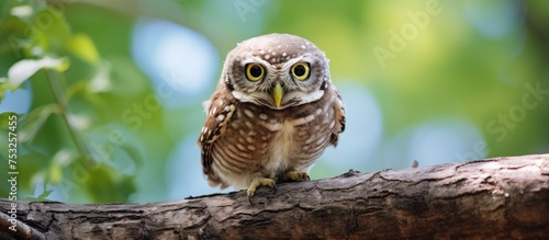 Enchanting Owl Rests Majest...
