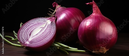 Vibrant Fresh Onions Arrang...