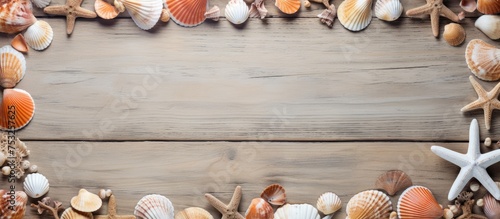 Seashell Frame: Coastal Dec...