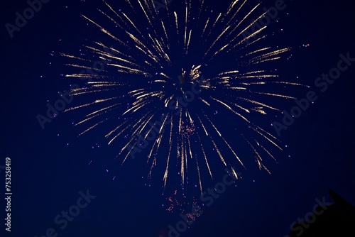 Feuerwerk bei Nacht