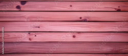 Vivid Red Stain on Weathere...