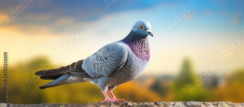 Graceful Bird Posing Majest...