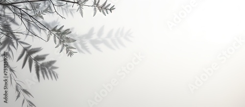 Vibrant Branch with Lush Gr...
