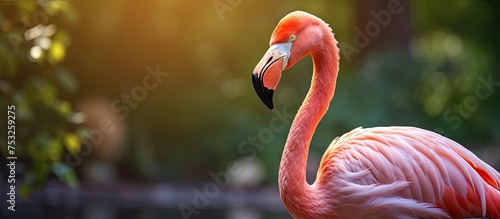 Graceful Pink Flamingo Perc...