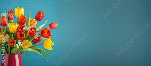 Vibrant Tulips Bouquet Enha...