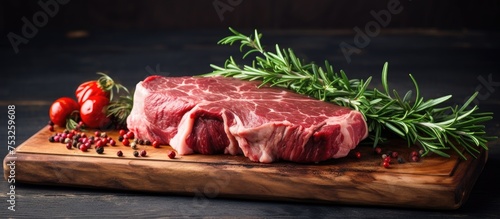 Succulent Meat Garnished wi...
