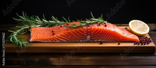Freshly Prepared Salmon Fil...