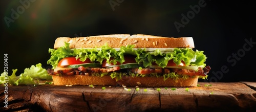 Delicious Lete Sandwich Pla...