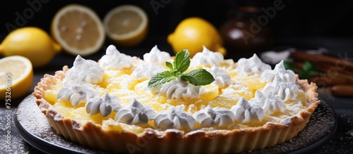 Delicious Lemon Pie Covered...