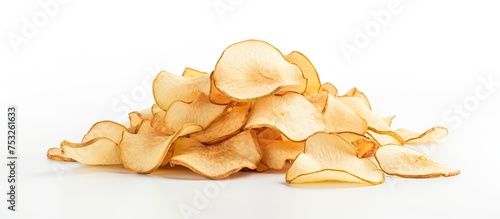 Freshly Sliced Mushrooms Ar...