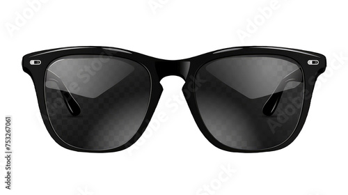 Black sunglasses isolated on a white background.png