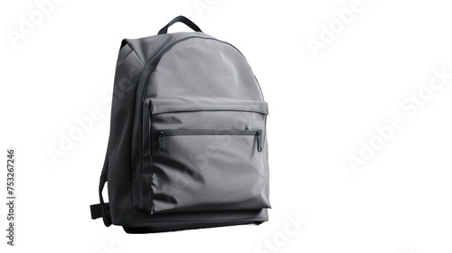 Educational Carryall Elegance School Backpack Isolated on a Transparent Background PNG.png