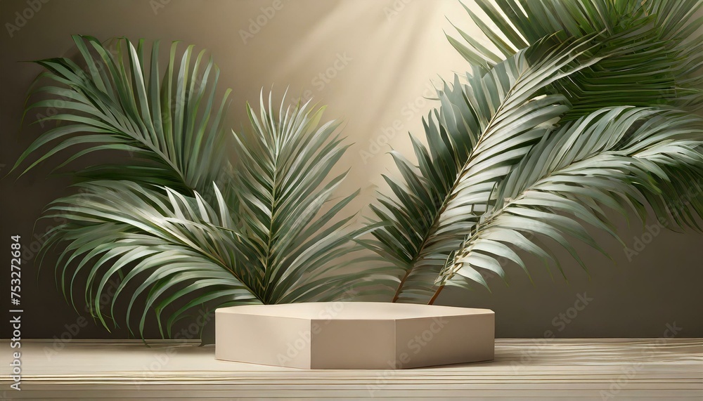 3D illustration of a presentation podium 3D illustration of a presentation podium