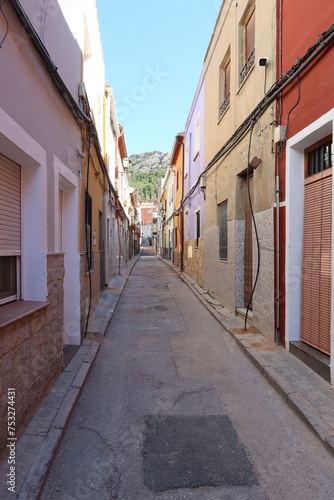 Villena  Alicante  Spain  March 5  2024  A street in the old neighborhood of Villena  Alicante  Spain