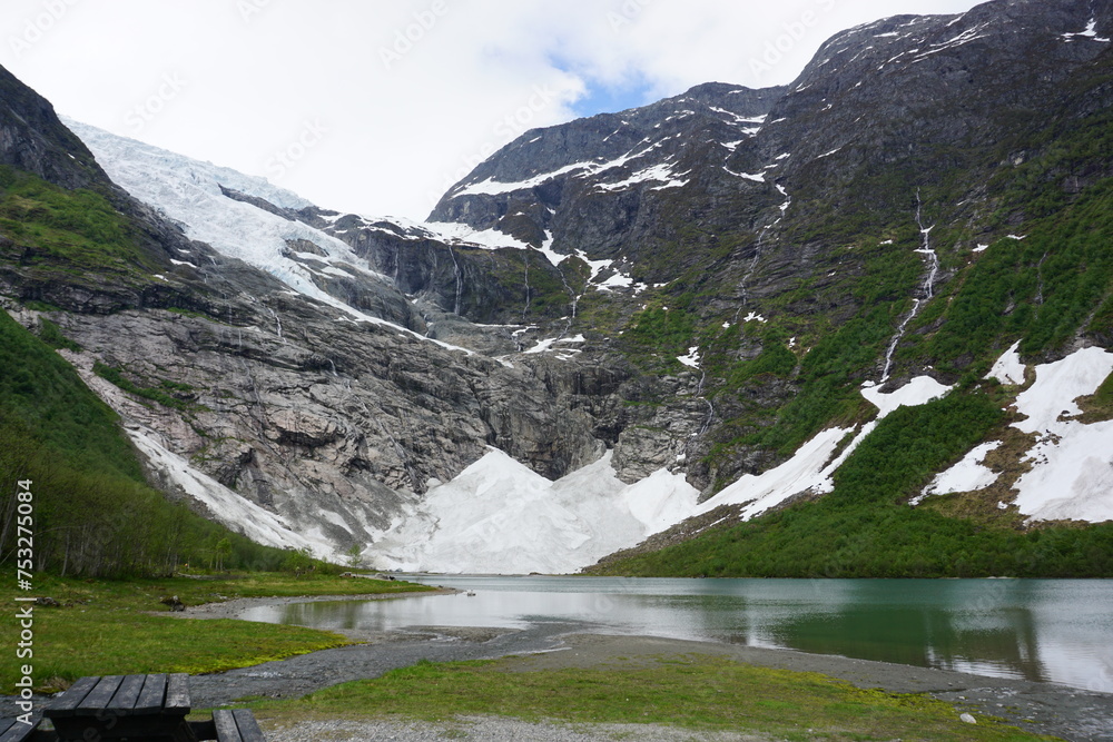 glacier in norway