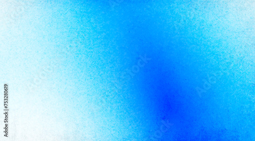 Blue white light , texture gradient rough abstract background grainy noise and grungy