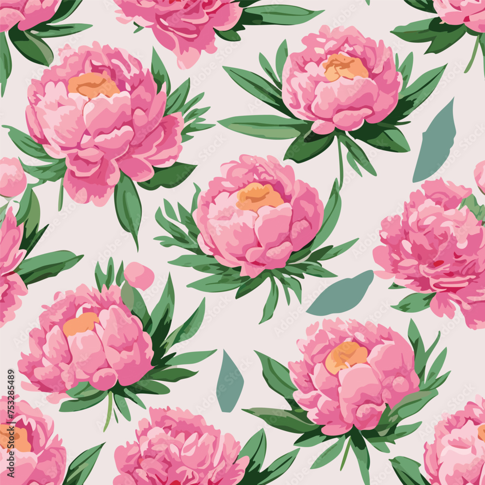 custom made wallpaper toronto digitaluniversal hand drawn floral template for cover. Home decor, backgrounds, cards. Children abstract and floral design in doodle style. Vector illustration and seamless pattern