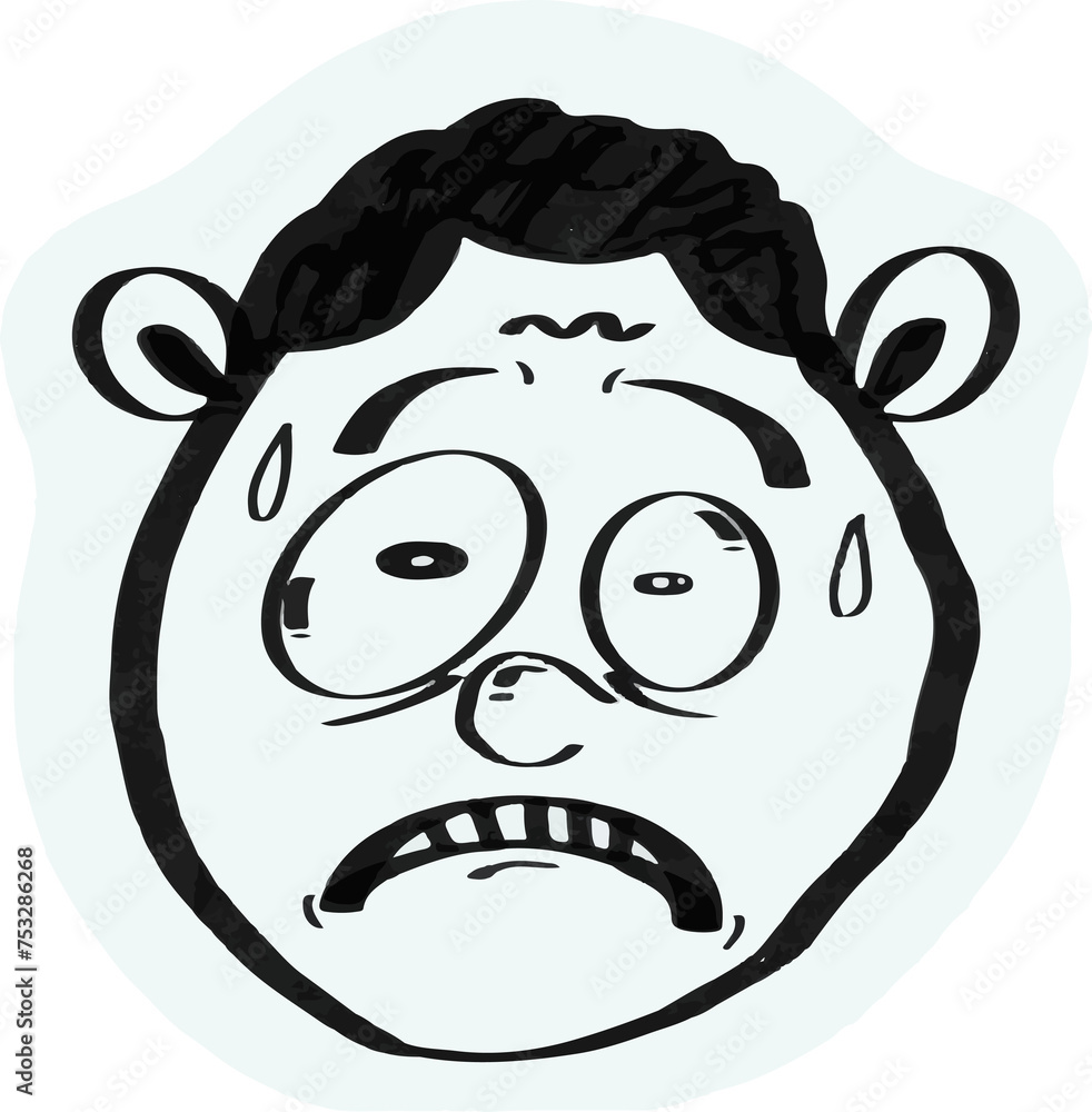 face of a person april fool's day expression face of a person april fool's day expression