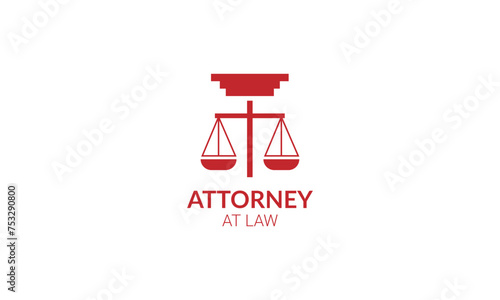 A sleek and professional logo design with a graphic representation of a judge's gavel, symbolizing authority and decisiveness in legal matters.
