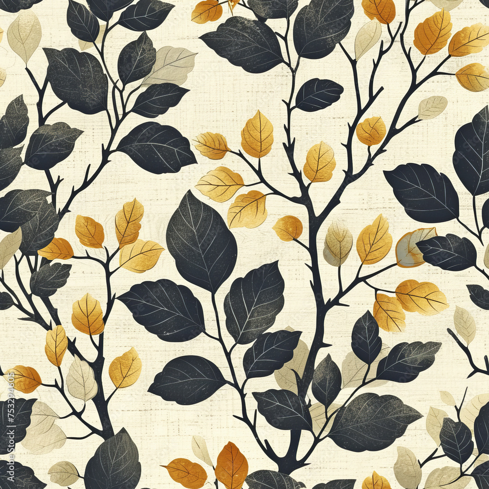 leaf frameless pattern to enlarge and use as graphic element like background, tiles, ai generated leaf frameless pattern to enlarge and use as graphic element like background, tiles, ai generated