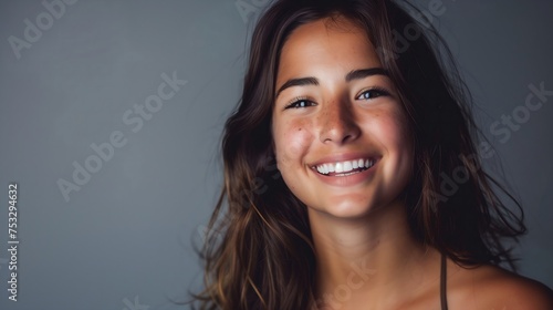 portrait of a woman studio photo