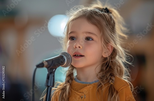 Little Girl Smiling at the Camera