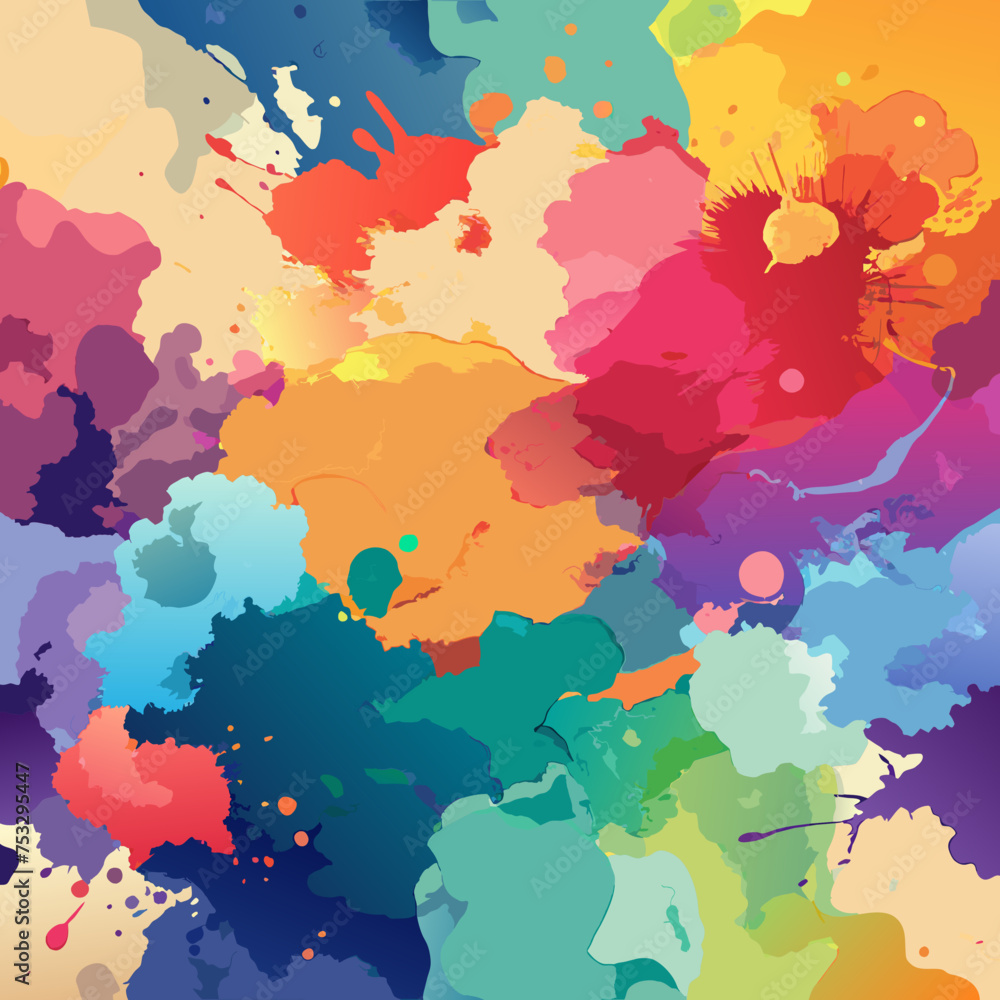 Abstract Watercolor Backgrounds	