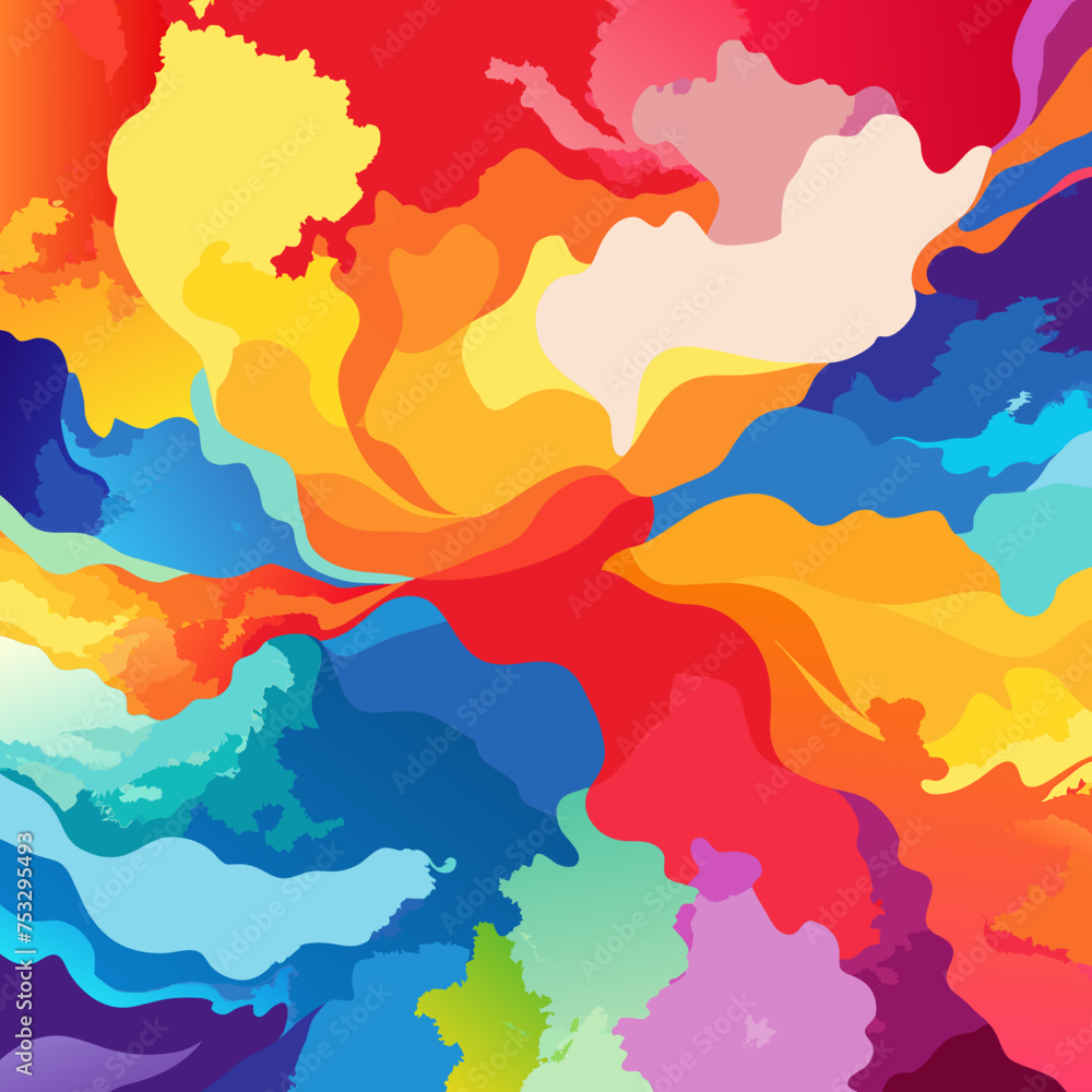 Abstract Watercolor Backgrounds	