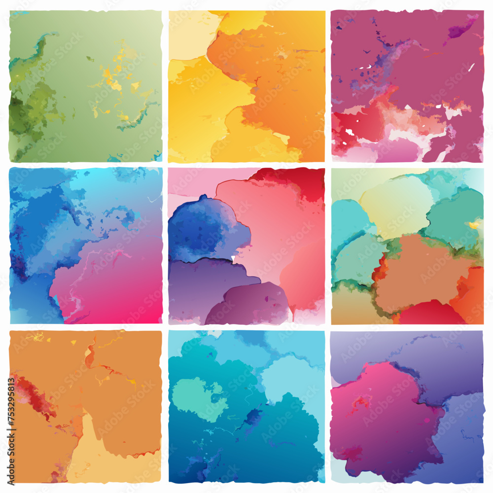 Obraz premium Abstract Watercolor Backgrounds 