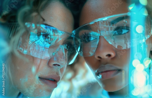 Woman Wearing Glasses Looking at Camera