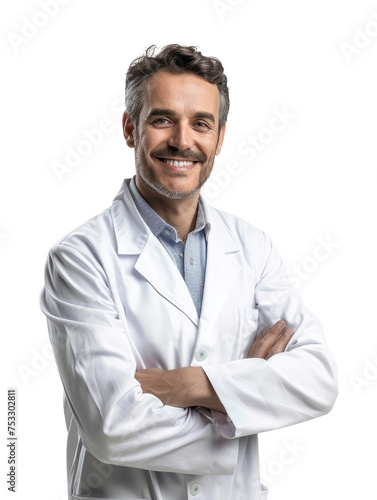 Professional pharmacist drug store expert transparent background