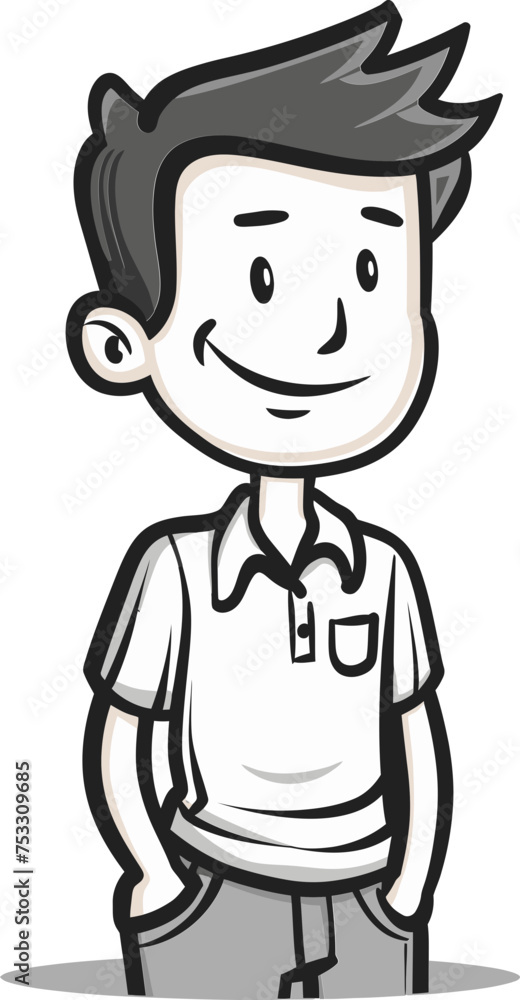 Man and the Ethereal: Vector Exploration of Otherworldly Realities