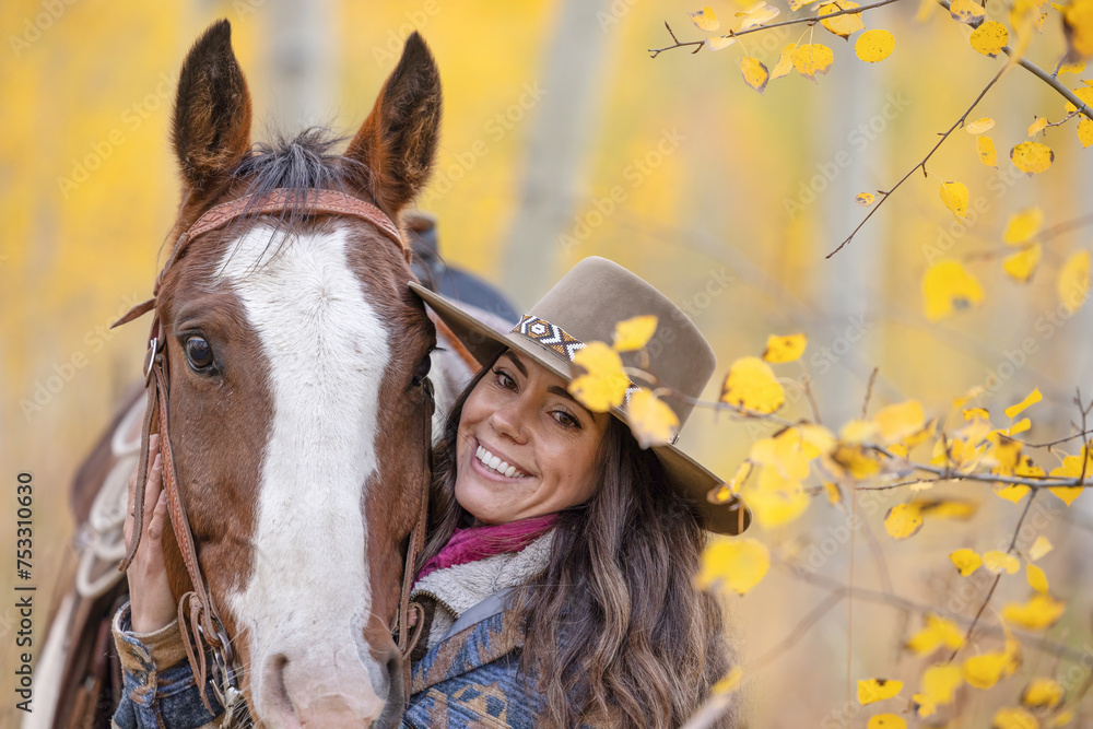 Fototapeta premium Colorado Cowgirl