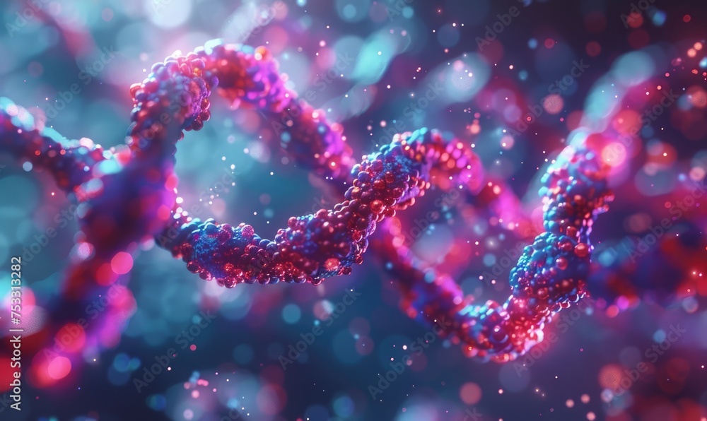 An abstract background of complex biological data An abstract background of complex biological data