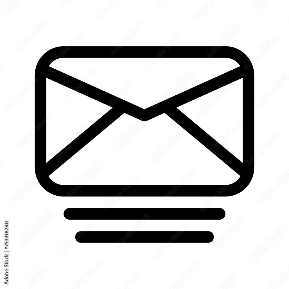 email line icon email line icon