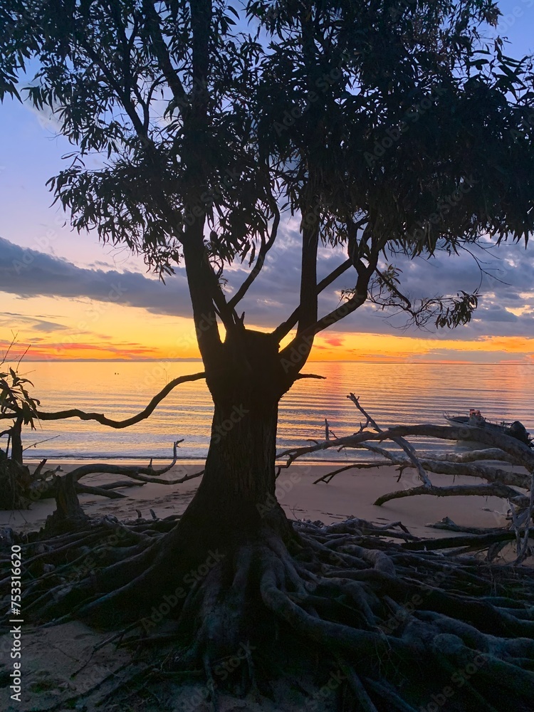 Sunset, Stradbroke Island, Queensland, Australia Sunset, Stradbroke Island, Queensland, Australia