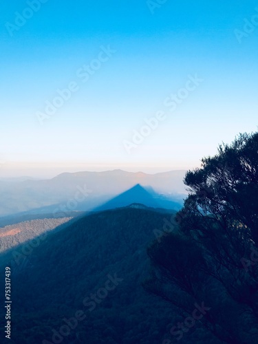 Shadow  Mt Warning  Queensland  Australlia