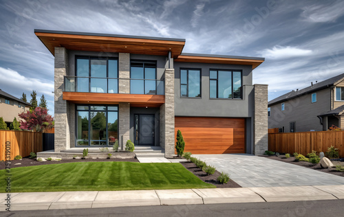 Exterior Home House Real Estate Dream Home Residential Photography Architecture   © RareStock