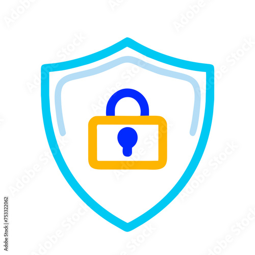 shield cyber security icon