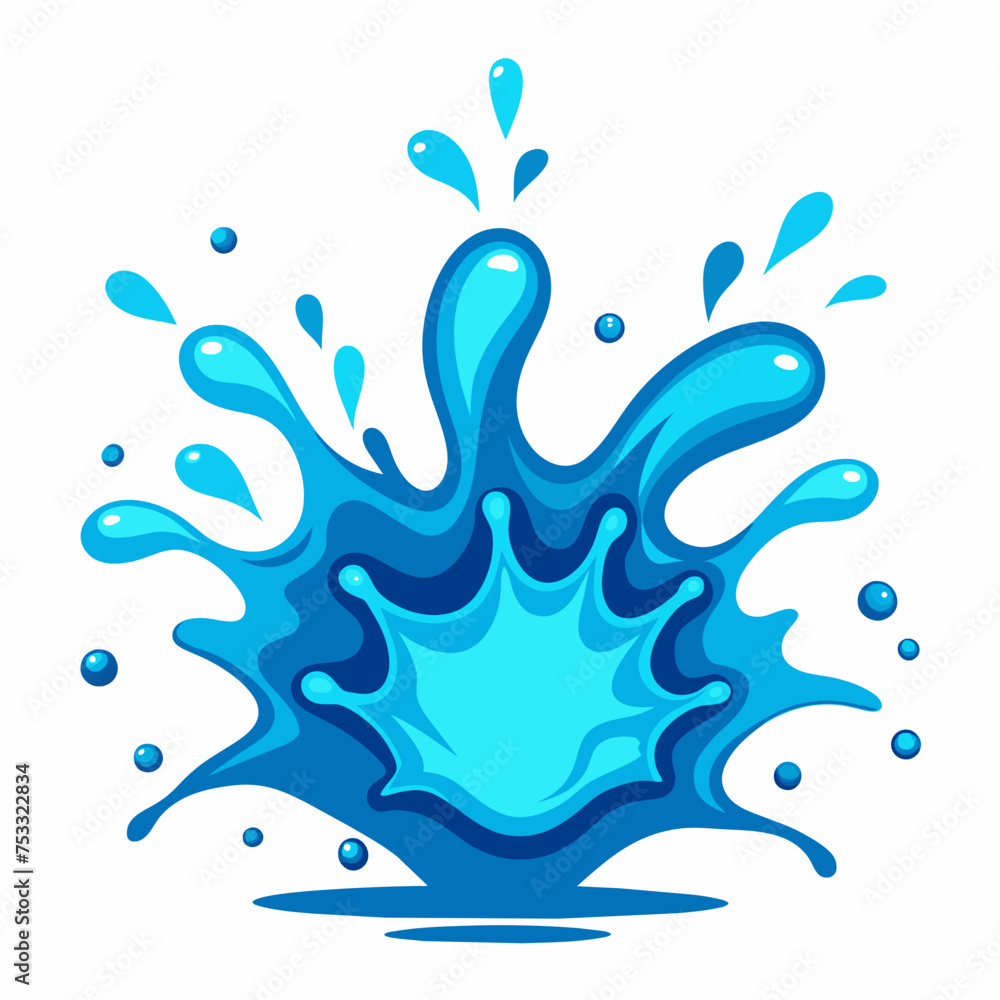 Fototapeta premium splash