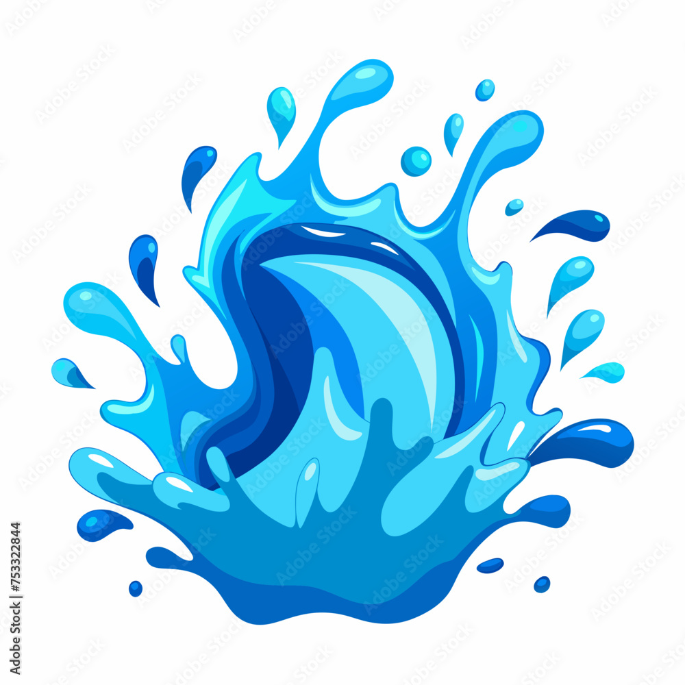 Fototapeta premium splash