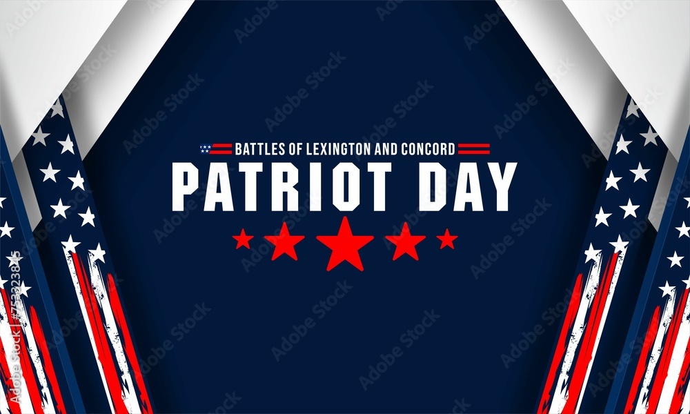 patriot day , battles of Lexington and Concord vektor background. patriot day , battles of Lexington and Concord vektor background.
