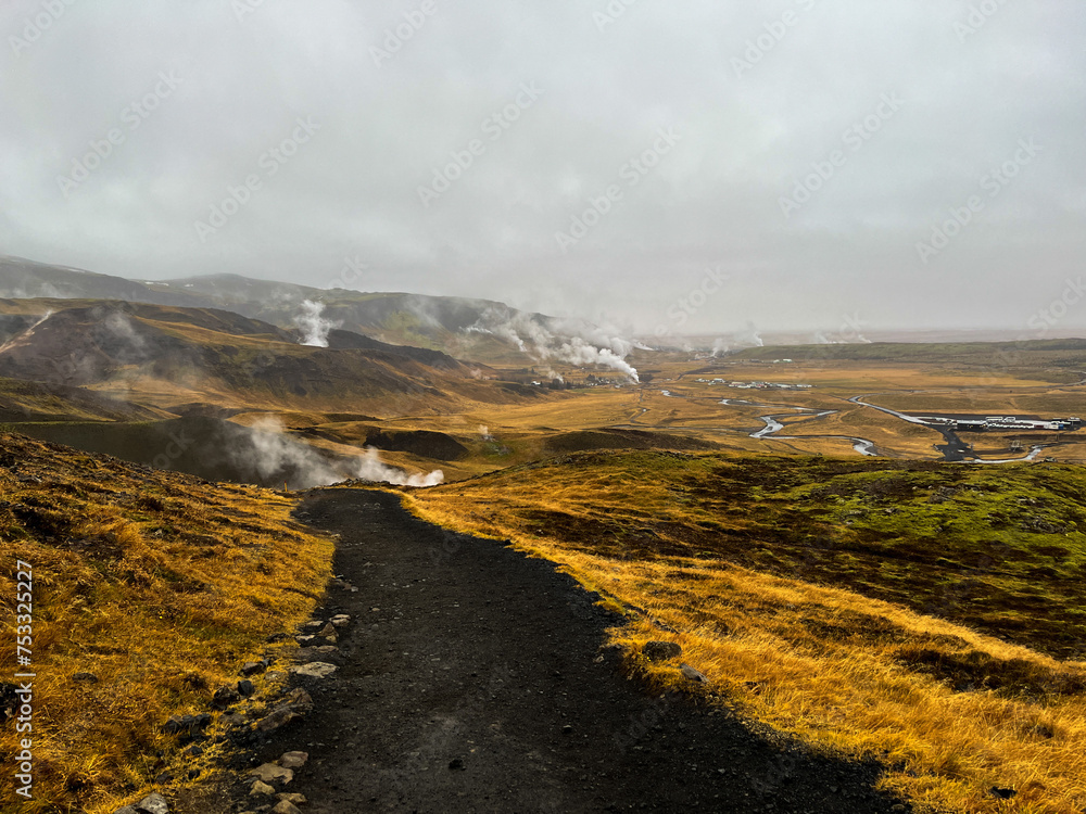 Obraz premium Hot springs of Iceland 