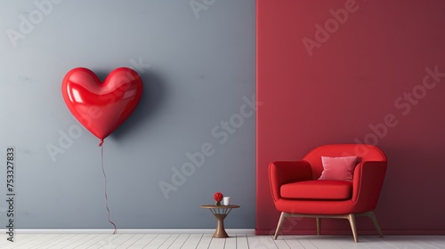 Heartfelt Minimalism: Celebrate February 14th with minimalist charm, vivid colors, and a touch of romance. --ar 16:9 Job ID: 94e2ab61-df13-432e-9947-357f5060cc93