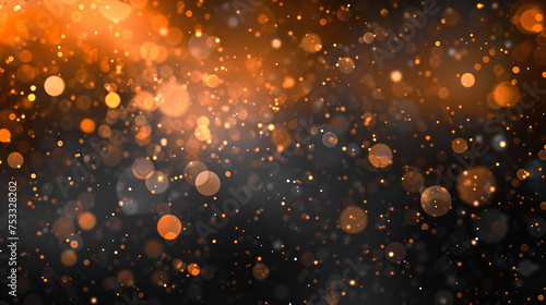 black orange grey bokeh   a normal simple grainy noise grungy empty space or spray texture   a rough abstract retro vibe glow background template color gradient 