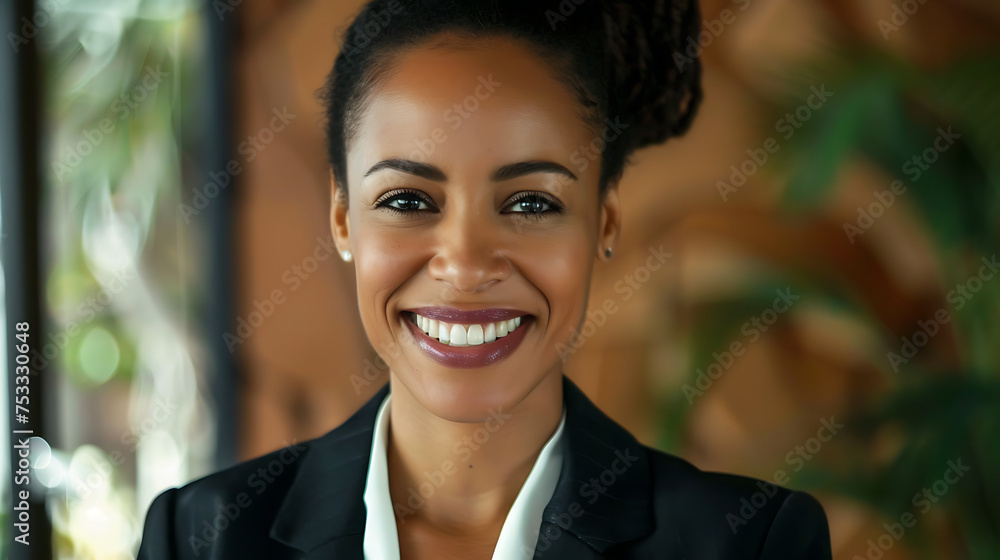 portrait of a smiling business woman portrait of a smiling business woman