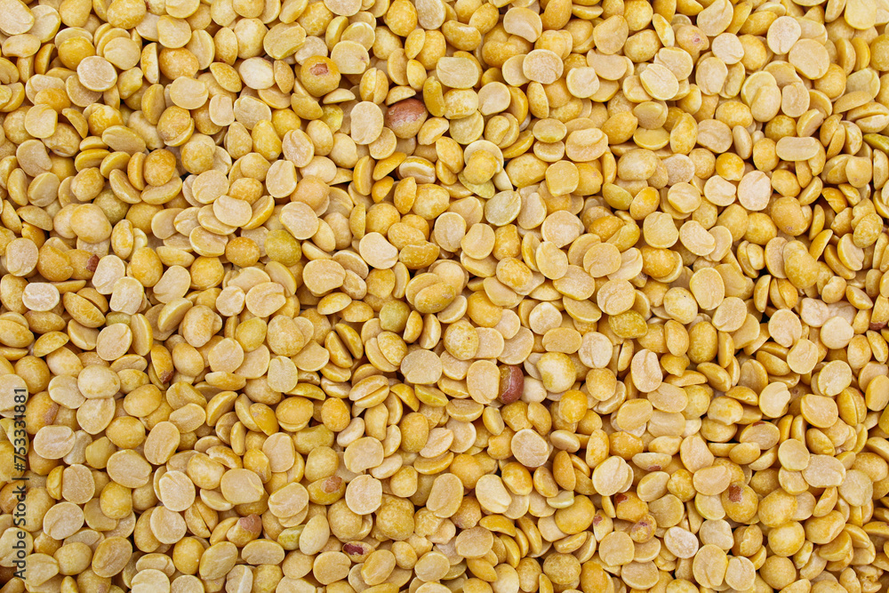 Toor dal or arhar dal close-up view Toor dal or arhar dal close-up view