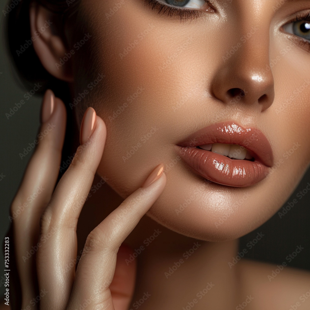 Obraz premium close up portrait of woman